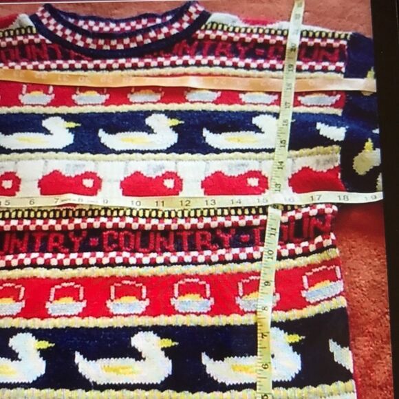 Vintage Grand Made In USA Unixes Sweater Size 14 L - Picture 7 of 7
